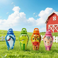 Thumbnail for BubblePals – Munter & legende – Mini-boblemaskine med dyremotiv, der forhindrer spild