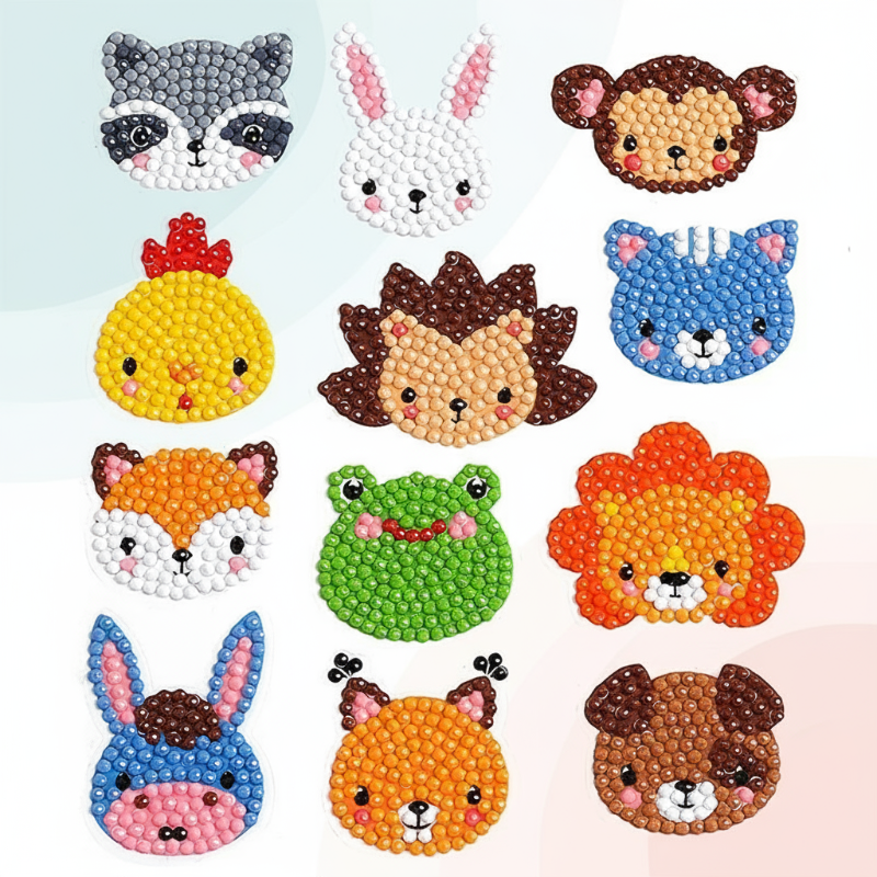 GemArt – Skyggefuld & skinnende – Diamantmaleri-klistermærker