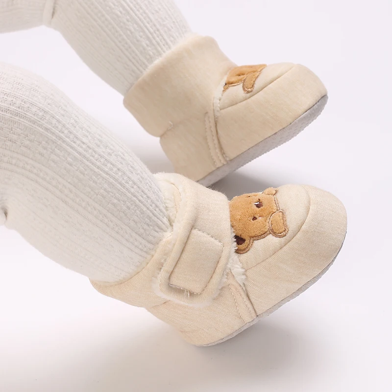 TinyBoots – Hyggeligt & behageligt – Plys-babysko til vinteren