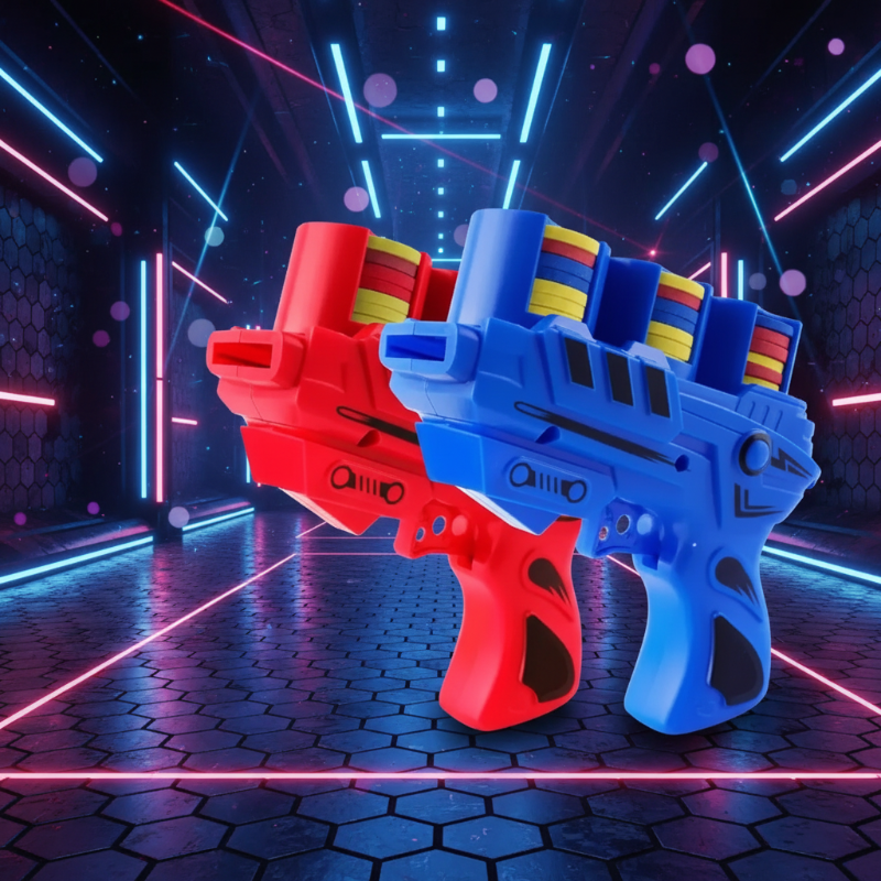 FunGun – Sikkert og lærerigt – Skudspil-sæt af skumgummi