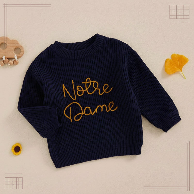 WarmWeave – Komfortabel og legende – 'Notre Dame' sweater