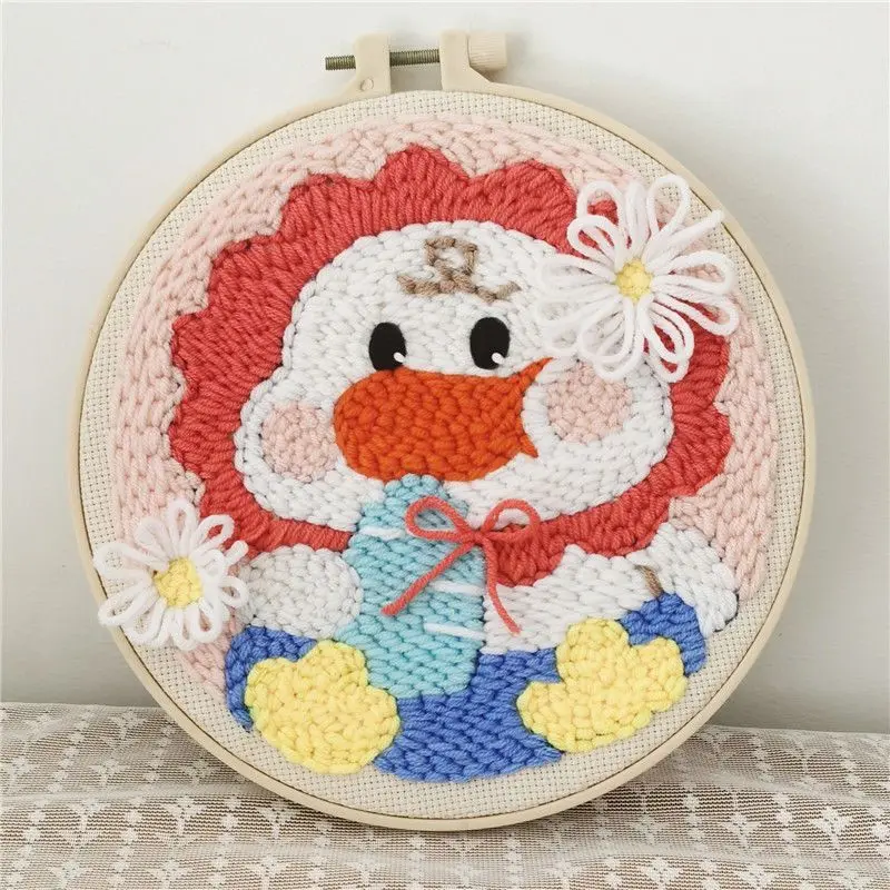 SoftLoop – Blødt & kreativt – DIY Punch Needle Hjemmedekorationssæt