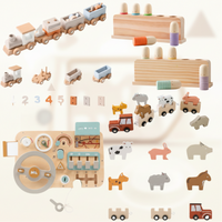 Thumbnail for Color Spring – Legende & Udviklende – Sensoriske trælegetøj til babyer