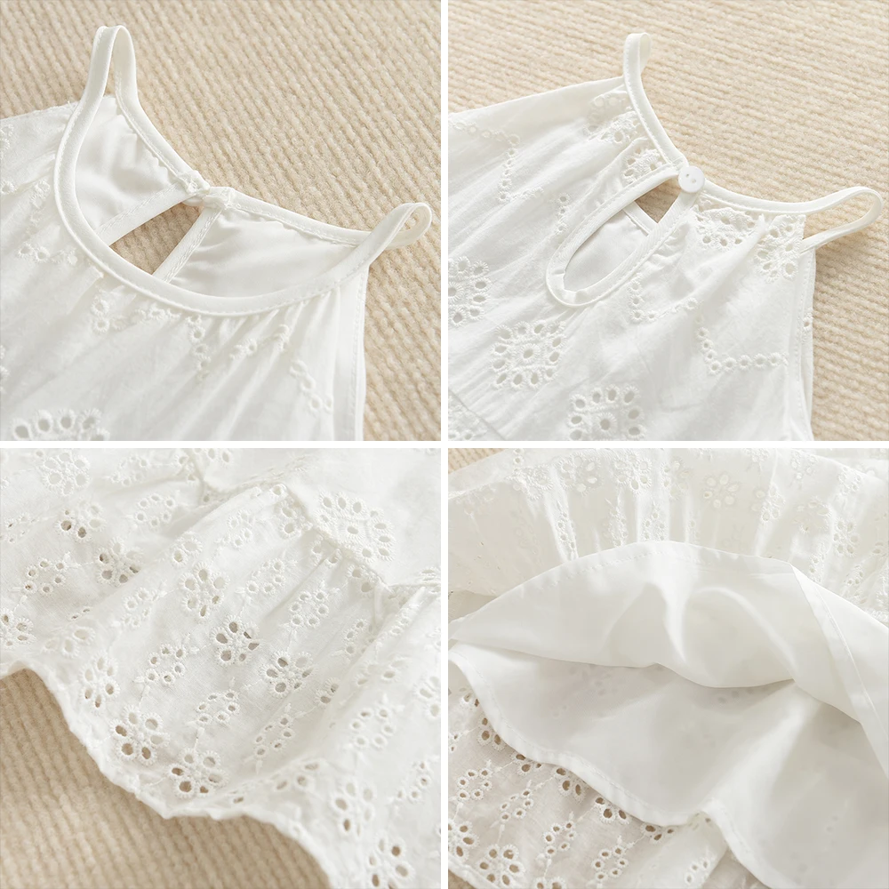 BohoBelle – Elegant og behagelig – Kjole med broderidetaljer