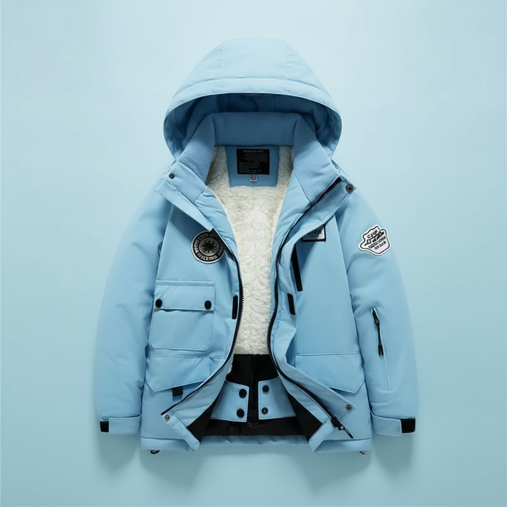 GlacierFit – Åndbar og beskyttende vandtæt – Skidragt med fleeceforing