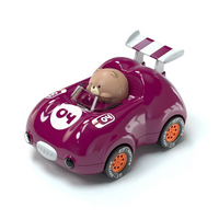 Thumbnail for Pull-Back Car™ – Lysende racersjov – Legetøjsbil