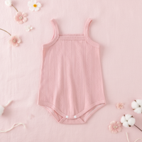Thumbnail for Summer Bodysuit – Let og behagelig – strikket babybody