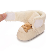 Thumbnail for TinyBoots – Hyggeligt & behageligt – Plys-babysko til vinteren