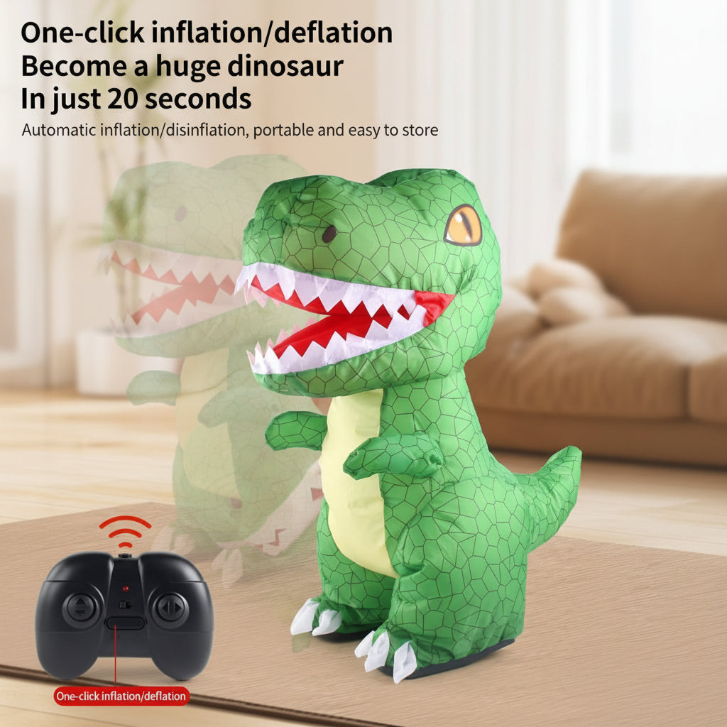 Inflatable Tyrannosaurus Rex – Aktiv & lærerigt – Oppustelig fjernstyret dinosaur