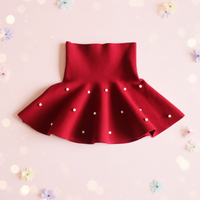 Thumbnail for Girls Knitted Skirt – Komfort & stil – Børneskørt