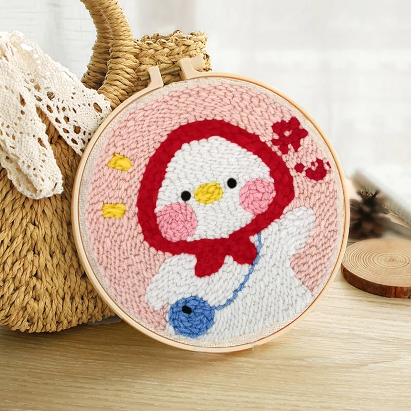 SoftLoop – Blødt & kreativt – DIY Punch Needle Hjemmedekorationssæt