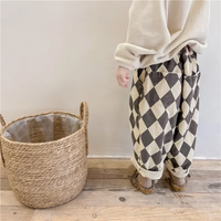 Thumbnail for RetroBloom – Komfortable og legesyge – Børnebukser med argylemønster