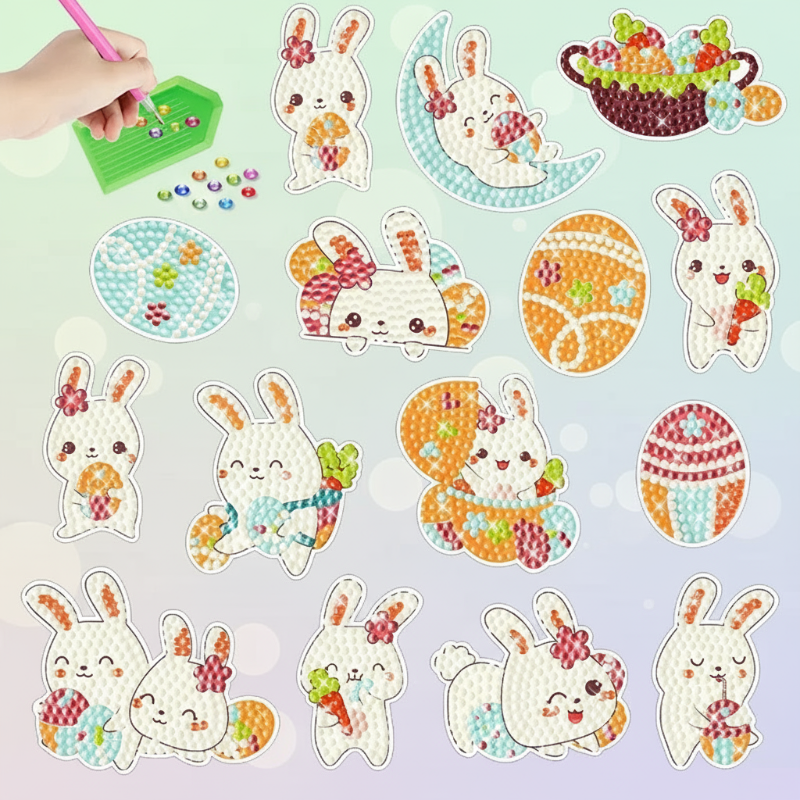 GemArt – Skyggefuld & skinnende – Diamantmaleri-klistermærker