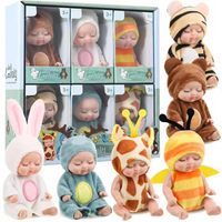 Thumbnail for LittleDolly – Sødt og hyggeligt – Babydukke i et muntert dyrekostume
