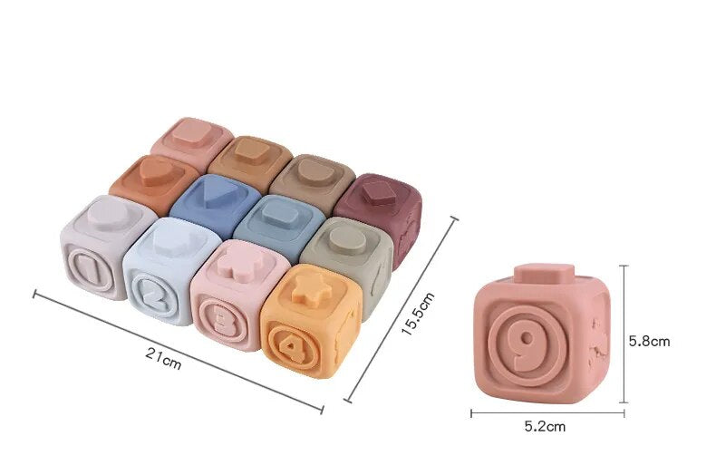 Koala Cubes™ - Tandvenligt tårn - Bidelegetøj