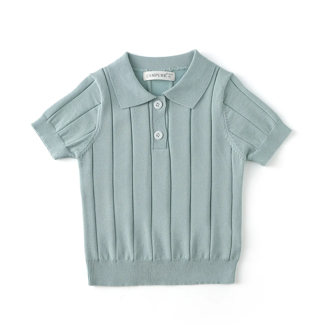 MiniLuxe – Elegant og behagelig – poloshirt i strikket stof