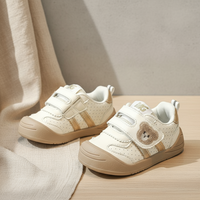 Thumbnail for KinderMove – Robust og smidig - Velcro-sneakers med bjørnemotiv