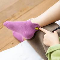 Thumbnail for PlayfulToes – Farbenfroh & weich – Kurze Kindersöckchen (5er-Set)