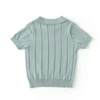 Thumbnail for MiniLuxe – Elegant og behagelig – poloshirt i strikket stof