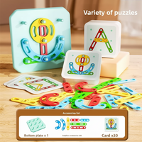 Thumbnail for ShapeGenius – Kreativt & lærerigt – Geometrisk pegboard-puslespil