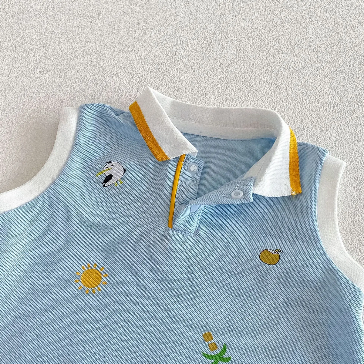 SunnyBaby – Behagelig og sød – Polo-body til babyer