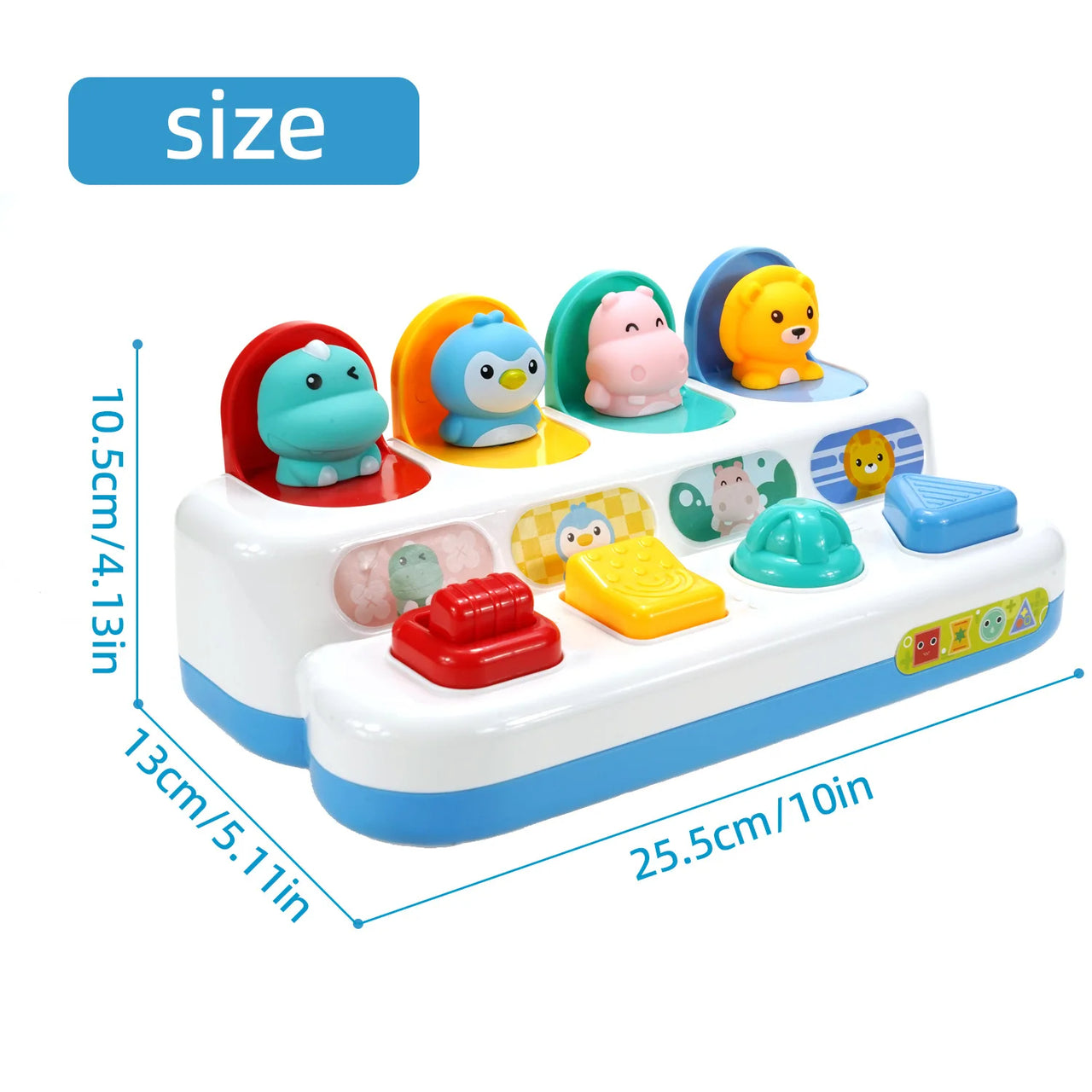 Baby Button Toy™ - sjov med at trykke - Babylegetøj – Min lille Mus
