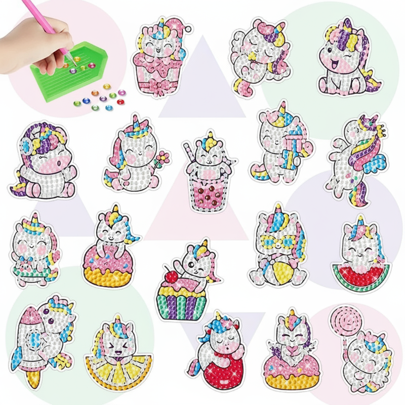 GemArt – Skyggefuld & skinnende – Diamantmaleri-klistermærker