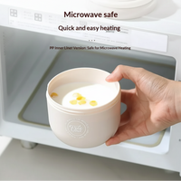 Thumbnail for MealMate – Praktisk og isoleret – Fritstål-frokostskål med ske