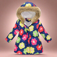 Thumbnail for CozyTrend – Elegant og hyggelig – Vatteret vinterjakke til piger