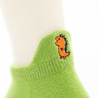 Thumbnail for PlayfulToes – Farbenfroh & weich – Kurze Kindersöckchen (5er-Set)