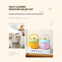 Thumbnail for MealMate – Praktisk og isoleret – Fritstål-frokostskål med ske