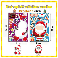 Thumbnail for Christmas Stickerset™ - legende vintervidundere - klistermærkeark jul