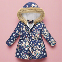 Thumbnail for CozyTrend – Elegant og hyggelig – Vatteret vinterjakke til piger