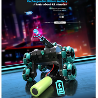 Thumbnail for CrazyWheels – Sej & spændende – RC-tankvogn med gelkugle-skyder