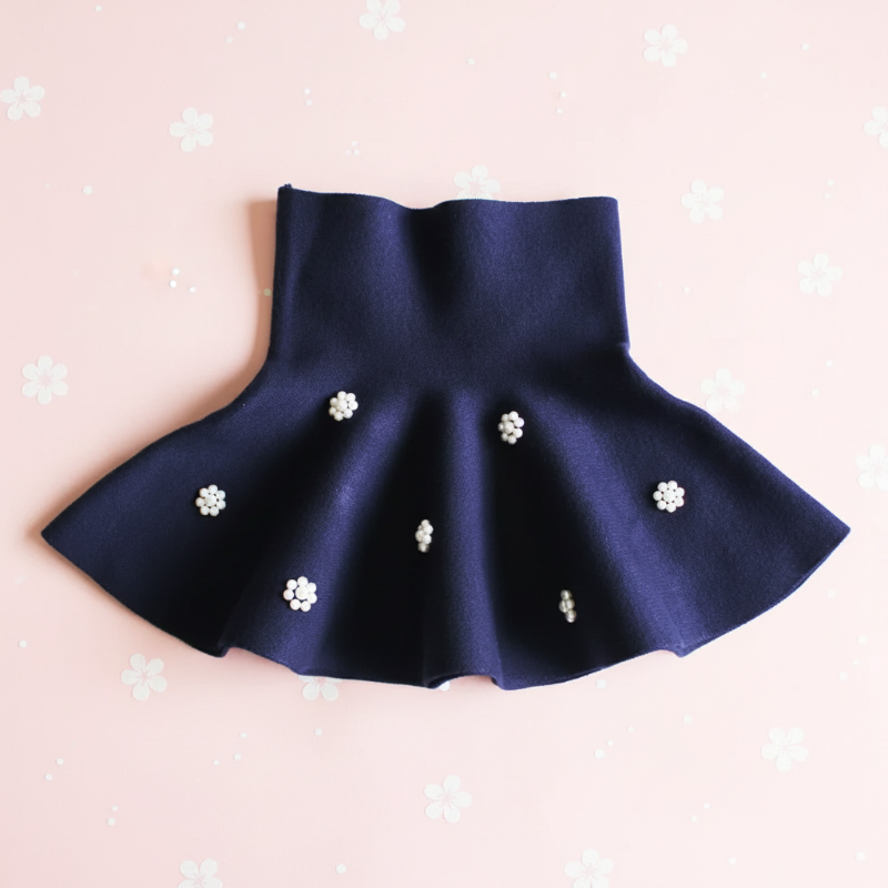 Girls Knitted Skirt – Komfort & stil – Børneskørt