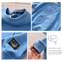 Thumbnail for LittleCloud – Behagelig og hyggelig – Sweater med 3D-bjørnemotiv
