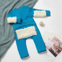 Thumbnail for TinyCleaner – Blødt og praktisk – baby-jumpsuit til at kravle og lege i