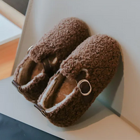 Thumbnail for WarmSteps – Komfortable og hyggelige – Plys-vintersko til børn