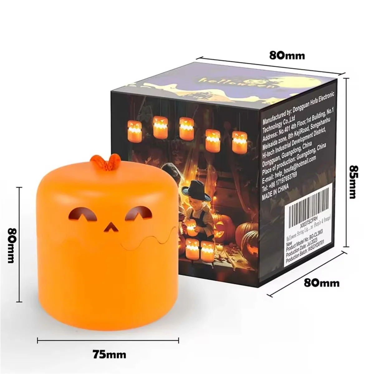 SpookyLight – Festligt & unikt – Halloween-græskarlampe