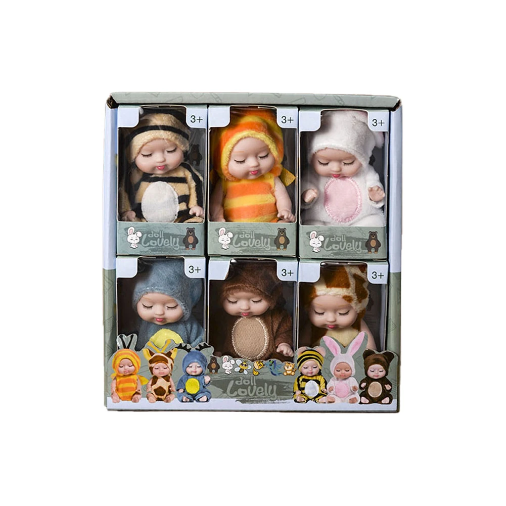 LittleDolly – Sødt og hyggeligt – Babydukke i et muntert dyrekostume