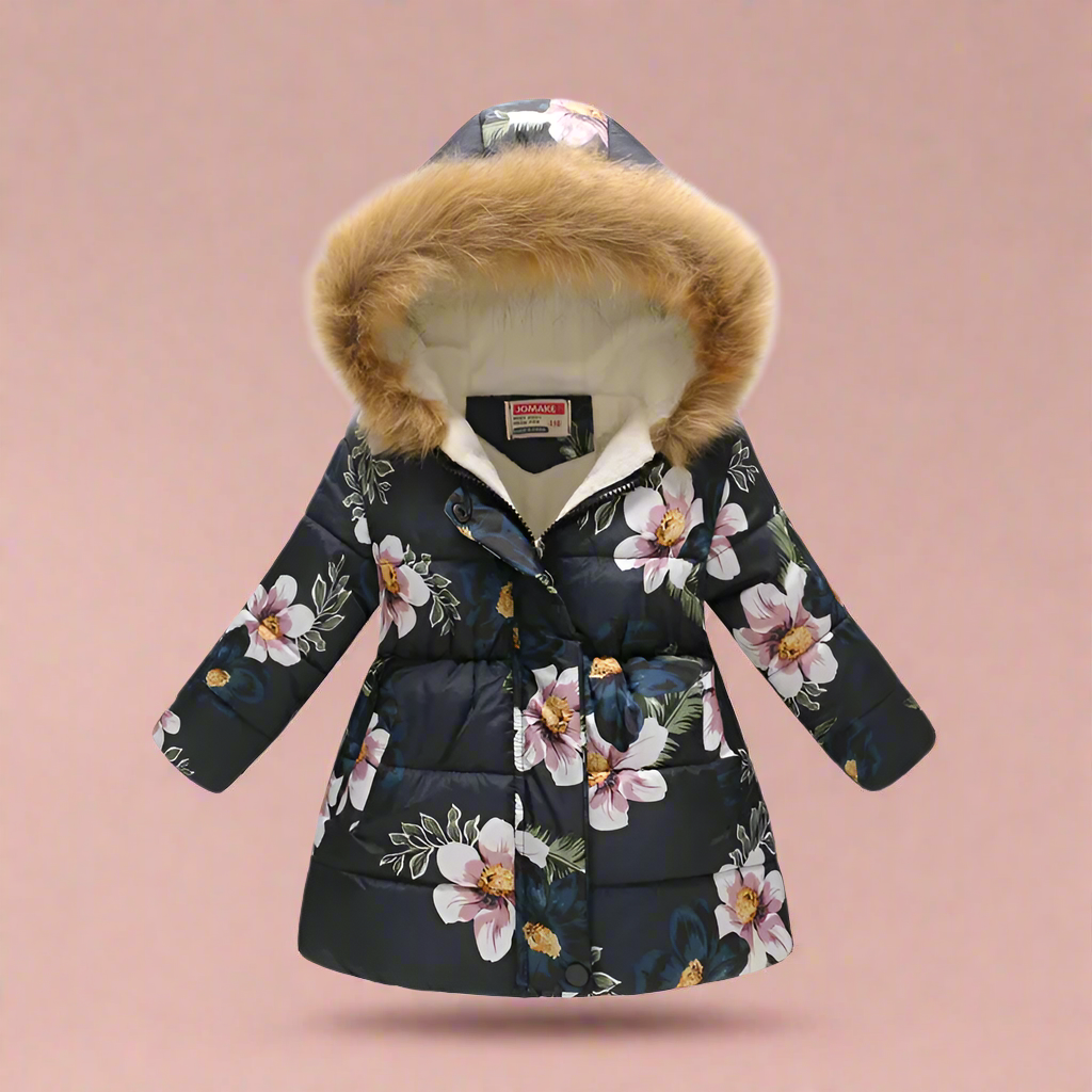 CozyTrend – Elegant og hyggelig – Vatteret vinterjakke til piger