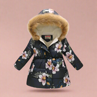 Thumbnail for CozyTrend – Elegant og hyggelig – Vatteret vinterjakke til piger