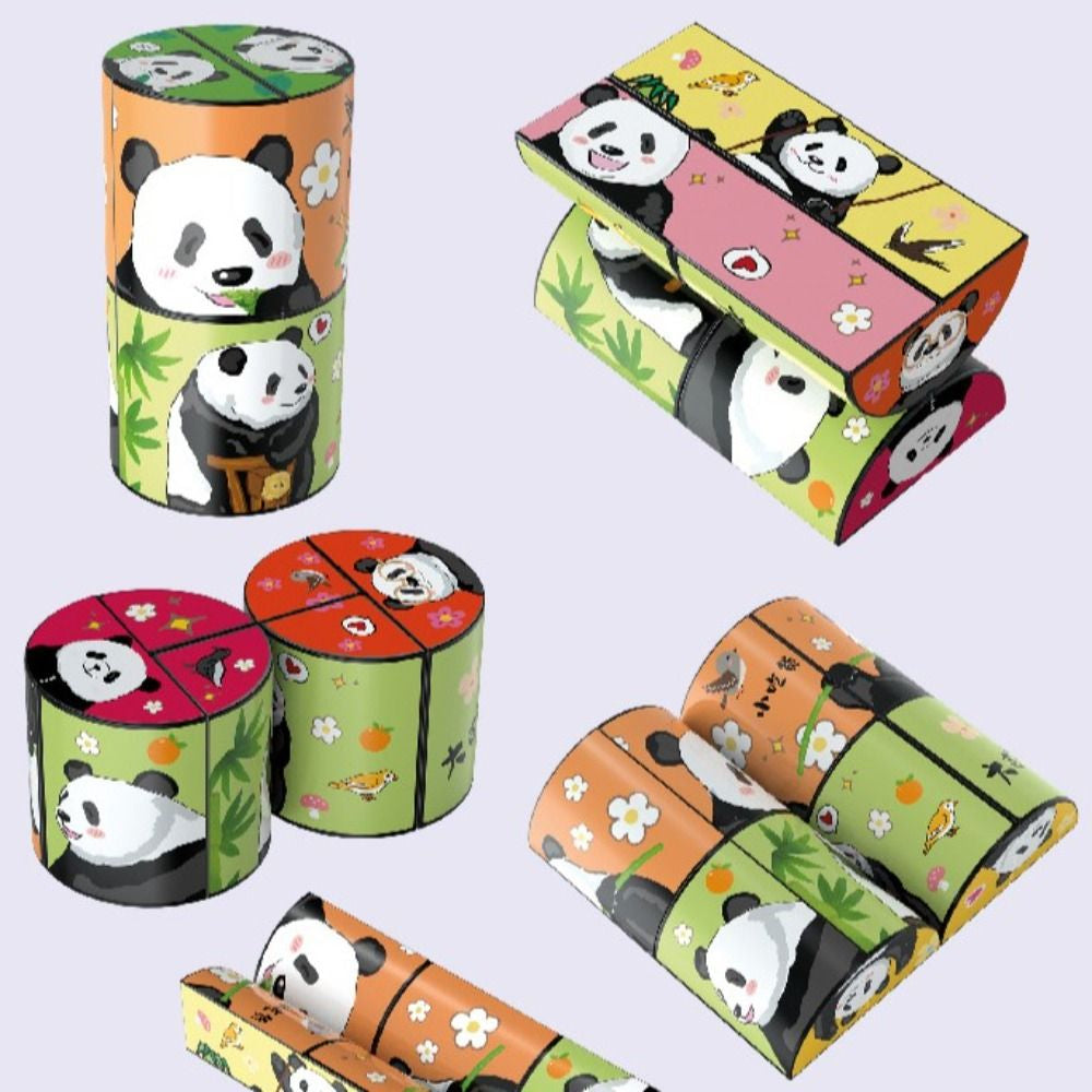Panda Puzzle™ - lærerig underholdning - Puzzle Cube