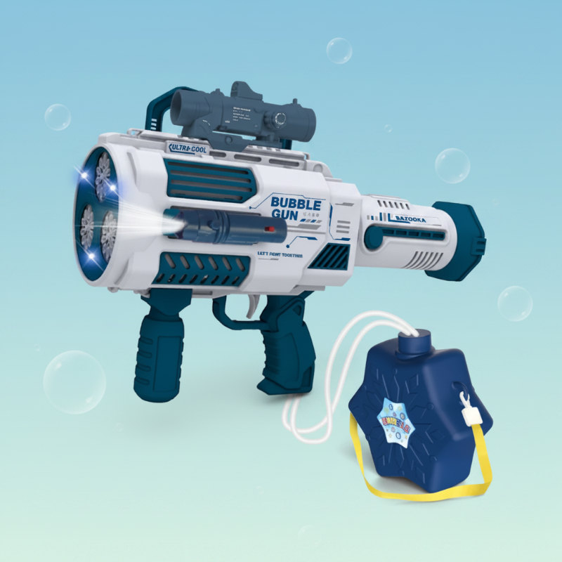 Light Up Bubble Gun – Leg & Musik – Boblepistol