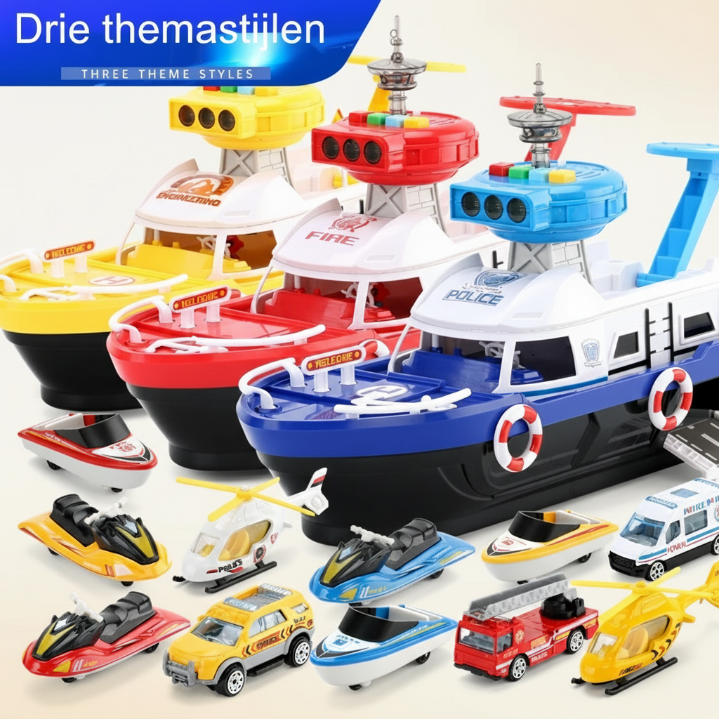 PlayHarbor – Musikalsk og interaktivt – legetøjsbåd med lys og lyd