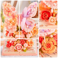 Thumbnail for BloomBook – Romantisk & kreativt – 3D-blomsterbog med roser og sommerfugle