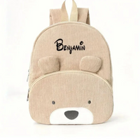 Thumbnail for MyLittleBag – Personligt & sødt – Personlig børnerygsæk med navn og dyremotiv