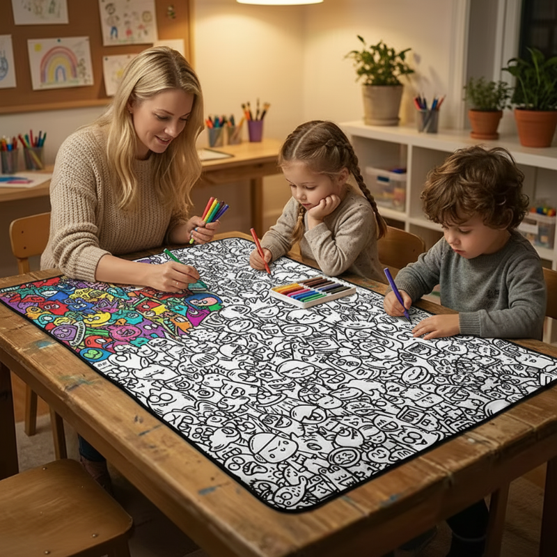 ColorFun – Kreativt & lærerigt – Stort farvetæppe
