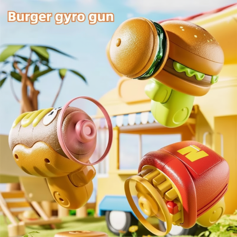 Flying Disk Toy – Kreativt & Bevægeligt – Gyro Gun