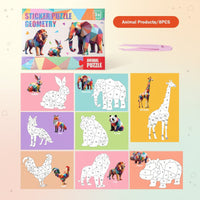 Thumbnail for 3D Sticker Puzzle – Kreativt og lærerigt – Geometrisk 3D-puslespil